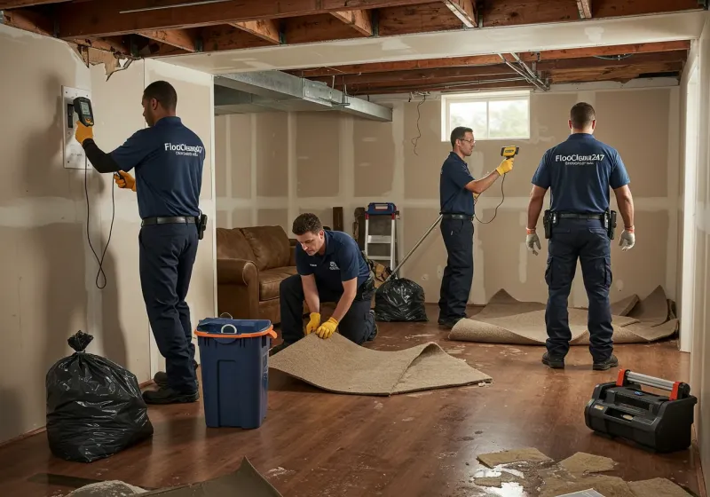 Flood DamageMaterial Assessment and Debris Removal process in Sonora, TX